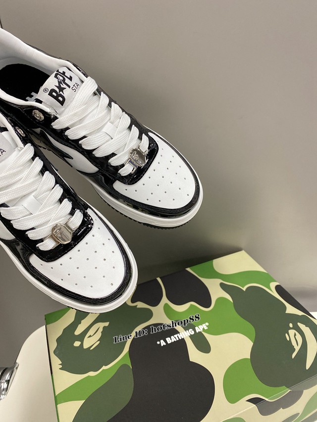 BAPE STA專櫃2022春夏全新明星同款滑板鞋情侶款運動板鞋 dx1792